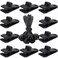 Axlksia Tarp Clips Heavy Duty Lock Grip, 20 Pack Tarp Clamps, Shade Cloth Clips Fasteners, Pool Awning Cover Bungee Cords Clips, Car Cover Clamp