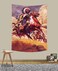 SHRAPHY Native American Indian Tapestry 40x60 Inches Southwest Tribal Mountains Steppe Tapestry Wildlife Horses Wall Hanging Tapestries for Bedroom GTXTUH108