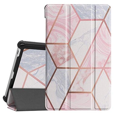 Gylint Lenovo Tab M8 TB-8505F Case, Smart Case Trifold Stand Slim Lightweight Case Cover for Lenovo Tab M8 TB-8505F / TB-8505X Tablet Geometry