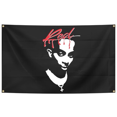 Playboi Carti Funny Flag Decorate for College Dorm Room,Parties, travel, filming, events, festivals Decor Wall tapestry with 4 Brass Grommets 3x5 Feet banner