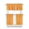 Softopia Cotton 3 Pieces Window Curtain Tiers and Valance Set- 100% Cotton Half Short Window Curtains 2 Tiers &amp; 1 Valance Farmhouse Vintage Curtains for Kitchen Bathroom Living Room- Mustard Yellow