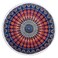 GLOBUS CHOICE INC. Blue Tapestry Wall Hanging Mandala Tapestries Indian Cotton Bedspread &acirc;&euro;&brvbar; (72 Inches Round Tapestry, Navy Blue)