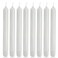 8 Pack 8 Inch Hand Poured White Dripless Taper Candles, Soy Candles, Non-Toxic, Unscented, Smokeless, for Candlesticks &amp; Home Decor