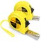 2 Packs Tape Measure 25 ft /16 ft, Esydon Measuring Tape Extendable, Self-Locking Tape Measurer, Easy Read Imperial/Metric Scale Measurement Tape for Designer, Decorator, &amp; Handicraftsman