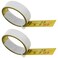 AYLIFU 2 PCS Steel Adhesive Tape Measure Imperial and Metric Scale Workbench Ruler Self Adhesive Measuring Tape from Left to Right for Woodworking Saws Drafting Tables 1 m /39.4 Inches Yellow