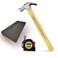 Gifts for Christmas from Daughter Son Kid, Tool Gifts for Dad Birthday,Tape Measure and Hammer Gifts for Men -Orange