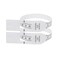 HARFINGTON 2Pcs Head Circumference Tape 26cm Plastic Measuring Rule Measure for Child Head Arm Circumference, White