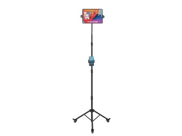 Mount Plus TB-F01 Gooseneck Floor Tripod Stand with Wheel for iPhone, iPad, iPad Pro and Other Tablets Size 9" to 15" with 360&Acirc;&deg; Rotating