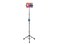 Mount Plus TB-F01 Gooseneck Floor Tripod Stand with Wheel for iPhone, iPad, iPad Pro and Other Tablets Size 9" to 15" with 360&Acirc;&deg; Rotating