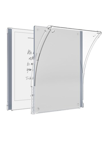 Clear Case for Remarkable 2 Tablet (10.3 "Digital Paper Display),Thin Slim Lightweight Scratch Proof,with Built in Pen Holder&iuml;&frac14;&OElig;Durable Protection Silicone Rubber TPU Cover (Clear).