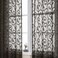 OWENIE Furman Chocolate Sheer Curtains 63 inch Length for Bedroom Living Room 2 Panels Set, Light Filtering Sheer Curtain with Elegant Clip Jacquard, Rod Pocket Window Treatments, 2 Pcs = 80" Width