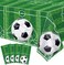 FVEOCR 4 Pack Soccer Party Tablecloths Soccer Sports Theme Party Table Covers Sports Table Cloth Soccer Tablecloth for Rectangle Tables Soccer Theme Birthday Party Supplies 51X86IN