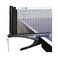 Sanung S304 Portable Table Tennis Net and Post Set Folding Spring Clamp-on with 2 Posts Kit Adjustable Ping Pong Training Mesh Net for Standard 60in Wide Tables Easy Setup
