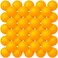 Yunsailing 300 Pcs Balls Bulk Plastic Ball Washable Training Table Tennis Balls 40 mm for Table Tennis Games Pool Games Sports Carnival Party Decorations Indoor Outdoor, Yellow