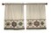 EZ.enjoy Set of 2 Southwest Tribal Navajo Aztec Fancy Abstract Geometric Ethnic Hipster Design Window Curtain Panels Each 28 X 36 Inches for Everyday Fall Holiday Christmas Decorations Rod Pocket