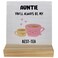 Aunt Gifts,Aunt Gifts from Niece Nephew,Best Aunt Gifts,Aunt Birthday Gift,Auntie You'll Always Be My Best-Tea Decorative Desk Sign for Home