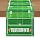 Football Court Table Runner, Touch Down Football Birthday Party Table Runner for Home Kitchen Dining Table Decoration (14 x 72 Inch)