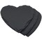 CALLARON 3Pcs Slate Drink Coasters 6&quot; Heart Shaped Slate Boards Slate Serving Boards Dessert Board Slate Charcuterie Boards Bread Appetizers Tray Wine Coffee Mug Coasters Heart Decorative Slate Board