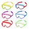 Macarrie 6 Pairs Kids Swim Goggles Anti Fog Goggles No Leaking Kids Swimming Goggles Waterproof Wide Vision Swimming Glasses with Nose Clips and Ear Plugs for Children Age 3-15
