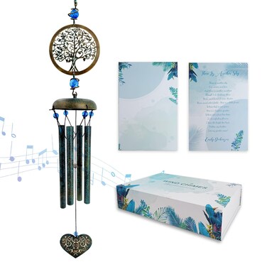ASTARIN Wind Chimes Outside Unique Tree of Life Wind Chime All Metal Wind Chimes for Love One Gifts for Mom, Grandma, Daughter, Decoration for Home, Garden, Patio, Backyard(29&acirc;&euro;)