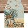 AnyDesign Under The Sea Table Runner 13 x 72 Inch Ocean Theme Table Cover Beach Mason Jar Starfish Shore Dining Table Decor for Summer Indoor Outdoor Home Kitchen Party Restaurant Supplies