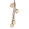 Mesubari Cow Bells Set of 4 Relaxing Tranquil Wind Chimes   Rustic Metal Hanging Bell with Rope Iron Bell Chimes Retro Metal Bells Outdoor Harmony Bells for Home, Garden, Balcony, Christmas Decor