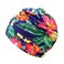 Honbay Pleated Swimming Cap Long Hair Swim Cap Bathing Cap, Non-Waterproof (Canna)