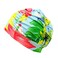Honbay Pleated Swimming Cap Long Hair Swim Cap Bathing Cap, Non-Waterproof (Monstera)