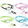 4 Pieces Swim Goggles for Kids Age 4-16 No Leaking Anti Fog Goggles for Boys Girls, Soft Silicone Frame(Classic Style)