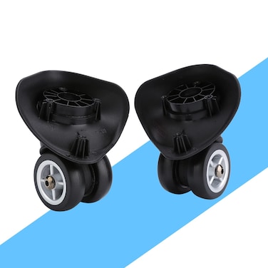 CHICIRIS Luggage Wheels Replacement, 2Pz PVC Rotella Ricambio Per Valigia Trolley Ruote Bagaglio