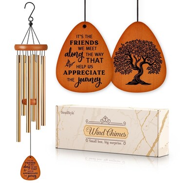 SteadStyle Friendship Gifts for Women, Best Friend Wind Chime - Valentine's Day Gifts for Best Friends, Friend Gifts for Women Men Garden Decoration