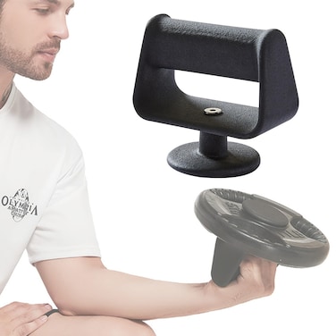 Kettlebell Handle for Strength Training Kettlebells for Weight Plates - Home or Gym Workout- Ergonomic Design for a Comfortable, Non-Slip Grip