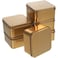 Kichvoe 10Pcs Box gold decor Tin Containers With Lids Cookie Tin Tea Jars For Loose Tea Spice Jar Metal Can With Lid Loose Leaf Tea Organizer Canisters Metal Tins candy sugar cube Tinplate