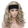 Wiginway Women Wigs Long Curly Wigs Synthetic wig hairpieces for women best wig with headband natural wigs 18 inch (L16-613)