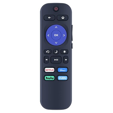 ZWP RC-AFIR 3226000858 Replacement Remote Control for Hisense/TCL/Onn/Sharp/Philips/Westinghouse/Insignia/Element Roku TV Remote with Netflix, Disney, Hulu, and VUDU Buttons