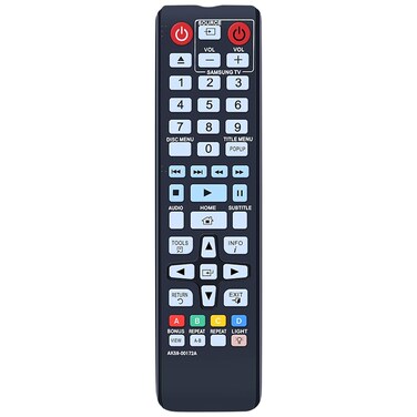 ZWP AK59-00172A Remote Control Replacement Compatible for Samsung Blu-Ray Disc DVD Player BD-J5700 BD-E5700 BD-E6500 BD-EM57 BD-F5700 BD-J5100 BD-J5900 Bluray Blu Ray Home Theater Sound System