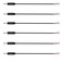 daier 6Pcs 2.5mm Male Plug to Bare Wire Open End TRS 3 Pole Stereo Plug Jack Connector 2.5mm Audio Cable for Headphone Earphone Replacement Cable Repair