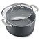 8 Quart Pot with Lid, BEZIA Ceramic Nonstick Stock Pot with Lid, Induction Ready, Large Cooking Pot with Silicone Handle, Compatible with All Cooktops, Dishwasher Safe