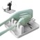 1 Pack Spoon Rest with Drip Pad for Multiple Utensils &amp; Lid Holder, Utensil Rest for Kitchen Counter, Plastic Ladle Holder, Spatula Holder, Spoon Holder for Stove Top, Kitchen Cooking Utensil Holder