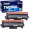 TEINO Compatible TN830XL Toner Replacement for Brother TN830XL TN830 XL TN 830 Toner Use with HL-L2460DW DCP-L2640DW HL-L2420DW HL-L2405W MFC-L2820DW HL-L2480DW HL-L2400D HL-L2460DWXL Toner(2-Pack)