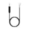 Fancasee 3 ft Replacement 3.5mm 1/8" Male Plug to Bare Wire Open End Pigtail TRS Stereo 3.5mm Jack Connector Adapter Audio Cable for Headphone Headset Earphone Cable Repair
