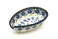 Polish Pottery Spoon Rest - Silver Lace