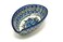 Polish Pottery Spoon Rest - Winter Viola