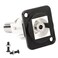 QIANRENON TRS 1/8 Stereo Panel Connector TRS 3.5mm Female to Female Straight Through Panel Coupler, XLR Panel Mount, for Stereo Cable Speakers and Headphones