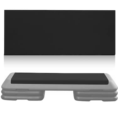 Nuanchu 31 x 12 Inches Mini Aerobic Step Platform Thick Mat Turn Your Step Aerobics Platform into a Comfortable Weight Bench for Yoga Extra Cushion for Your Knees, Wrist, and Elbows Protection