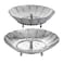 Steamer Basket Stainless Steel 2pcs Food Vegetable Folding Expandable Steamers Fits Various Size Instant Pot