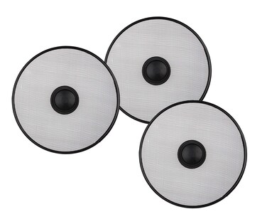 Cooking Fry Oil Splash Guard - Set of 3: 8.2" - Stove Frying Pan Screen Cover - Grease Mesh Splatter Screens