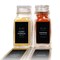 Lovable Labels Farmhouse Minimalist Black Spice Jar Labels - 184 Preprinted + 8 Blank Write-on Stickers Dishwasher Save &amp; Waterproof Great for Spices and Seasonings Set to Organize Your Spice Rack