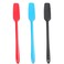3 Pcs Silicone Jar Spatulas with Long Handle, Heat Resistant Non-Stick Silicone Spatula Icing Spatula Spatulas for Kitchen Use Rubber Spatula Long Spatula for Smoothies Blenders Cooking Baking