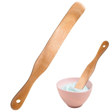 Skinny Spurtle Wooden Spurtle for Sourdough Starter Wood Bread Spatula Sour Dough Tools Baking Spatula with Hanging Hole Spreading Flat Spatula Cream Spatula Kitchen Tools Scraper for Cooking Mixing